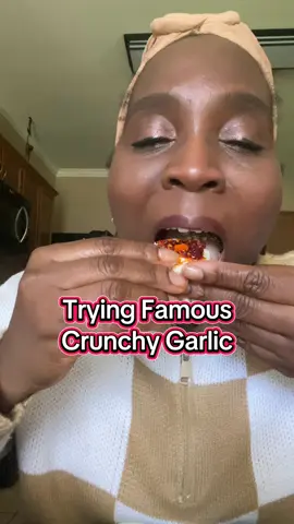 I finally got to try the famous Crunchy Garlic Chili Oil #crunchygarlicchilioil #garlicchilioil #chilioil #fyp #TreasureFinds #Spotlightfinds #creatorseachinsights #TTSLevelUp #TTSDelightNow  #TikTokShopCreatorPicks #TikTokShopRestock Garlic Chili Crunch Oil 