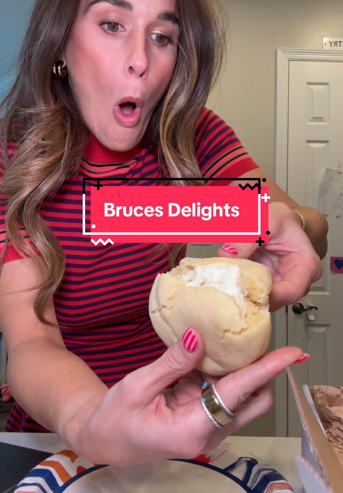 Yall do you thing for Bruce! I am beyond impressed! 😍Brucesdelights.com #tastetest #review #SmallBusiness #foodtiktok #fyp #cookies 