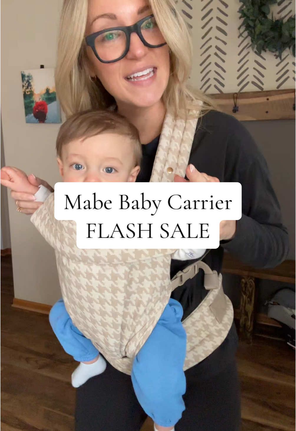 Trust me you won’t be sad!!! This is my 5th baby carrier and YES! It makes such a difference!  @MABĒ Carriers #mabe #babycarrier #momsoftiktokclub 