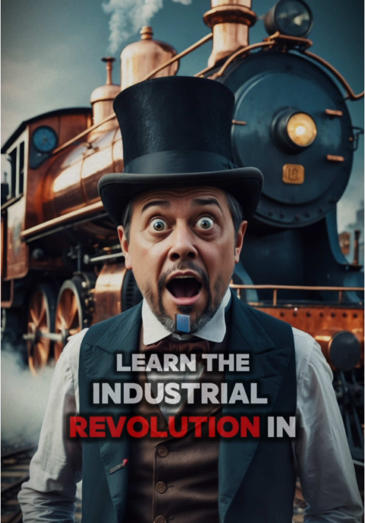 The Industrial Revolution in 60 seconds! #industrialrevolution #historytok 