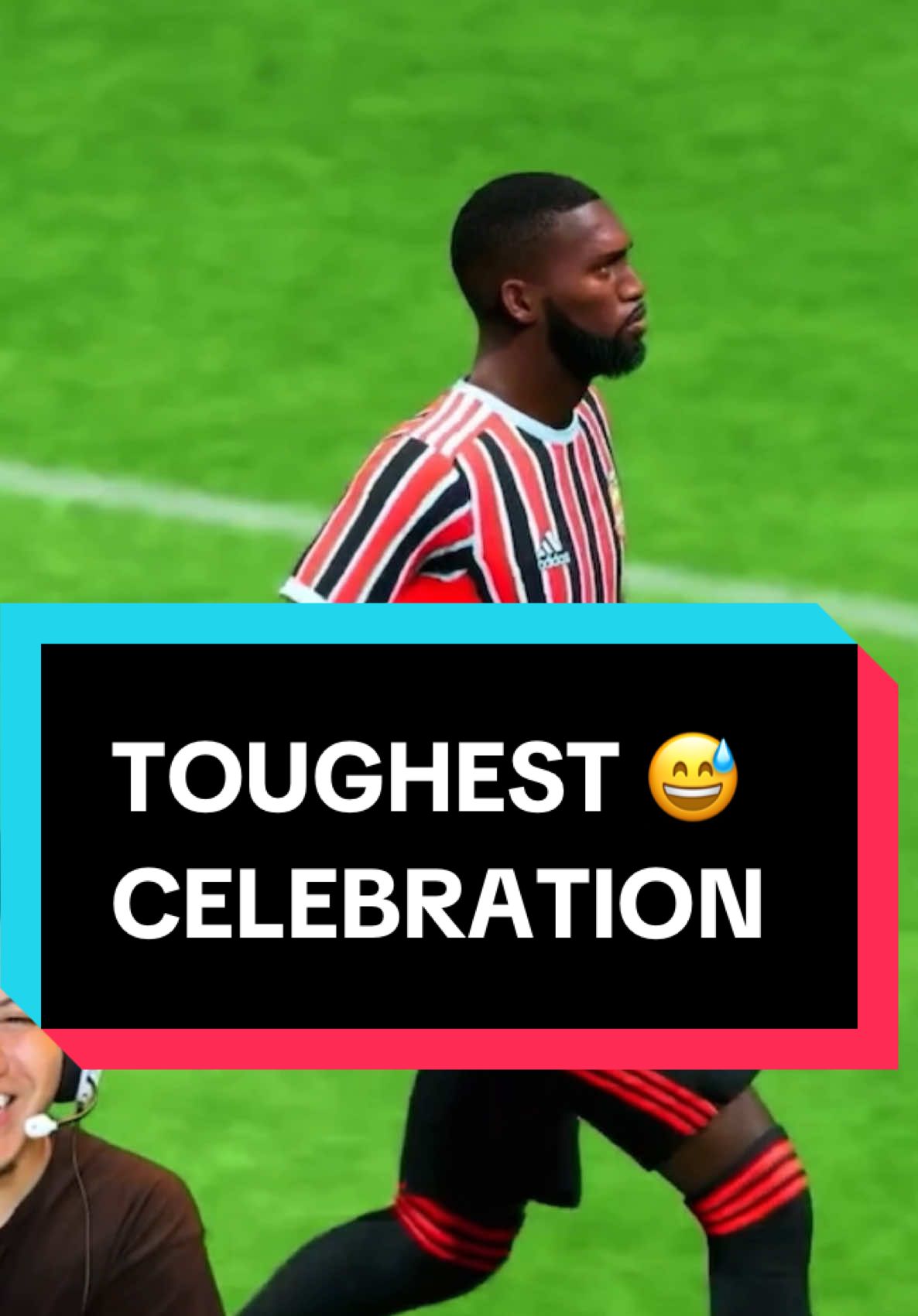 Toughest celebration #eafc #eafcproclubs #fc25funnymoments #primetimeprimos 