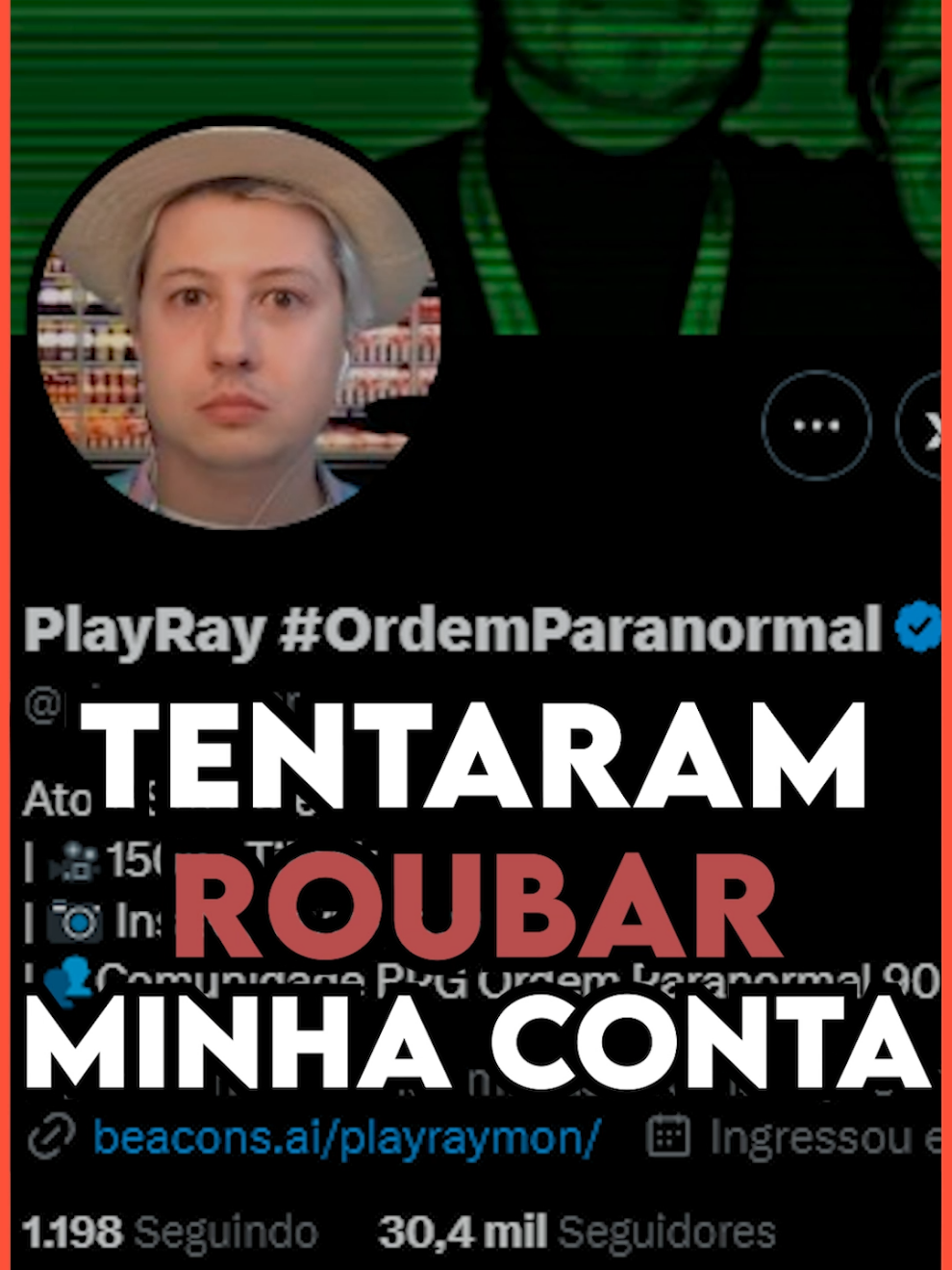 👀 Tentaram roubar minha conta de um jeito curioso #gamesbrasil #gamerbrasil #gamesnotiktok #ordemparanormal 
