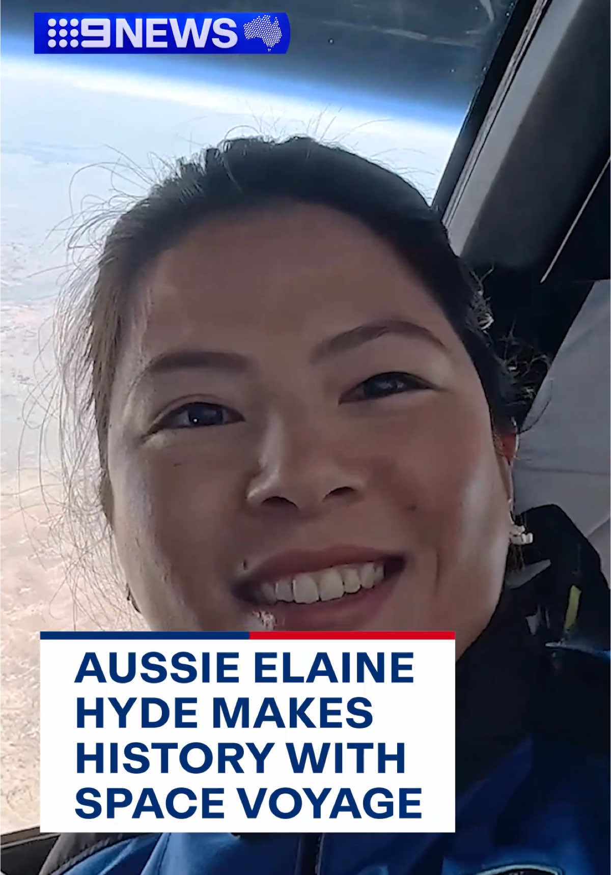 NS-30 astronaut Elaine Hyde has become the first Aussie woman to reach sub-orbital space, with space tourism company Blue Origin launching six crew members on its 10th mission yesterday. 🚀🌏 #9News 