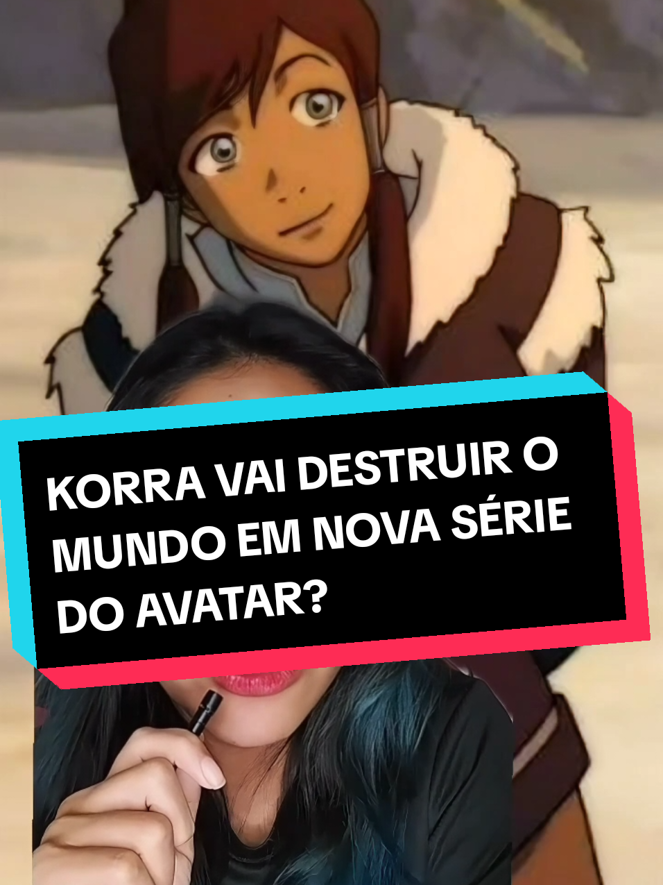 Korra vai destruir o mundo? #avatar #korra #alendadekorra 