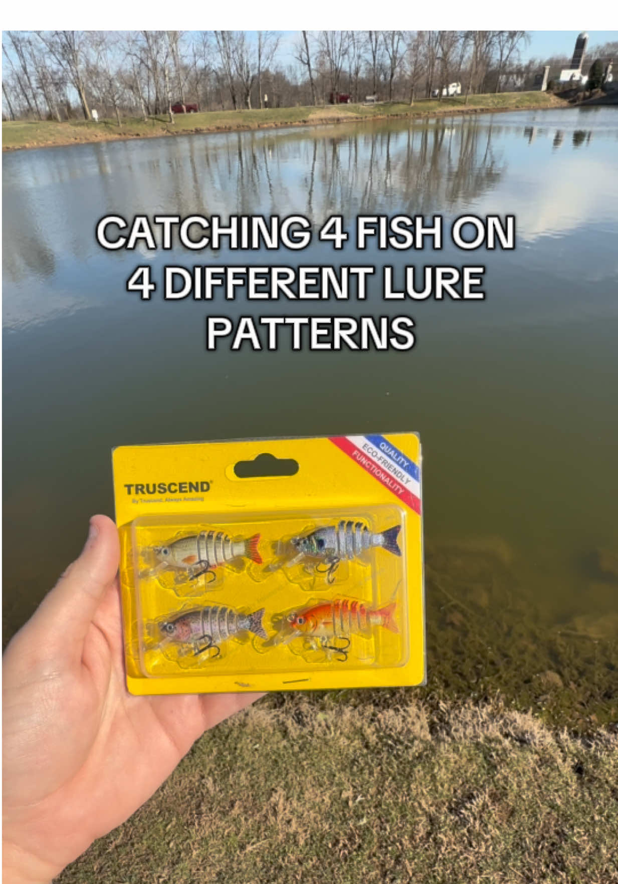 4 fish on 4 different patterns! #crappie #bass #largemouthbass #crappiefishing #fishing #fishinglife #lures #bassfishing @Truscend 