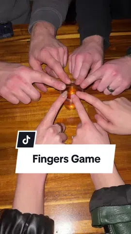 The finger game! If you don’t know how to play… 1. Buy a drink 2. Take turns counting down then guess how many fingers will still be on the cup 3. If guesser is right, they get to take a finger off 4. Last finger on gets to drink it!  #fingers #bargames #nightout #partygame #girlsnight 