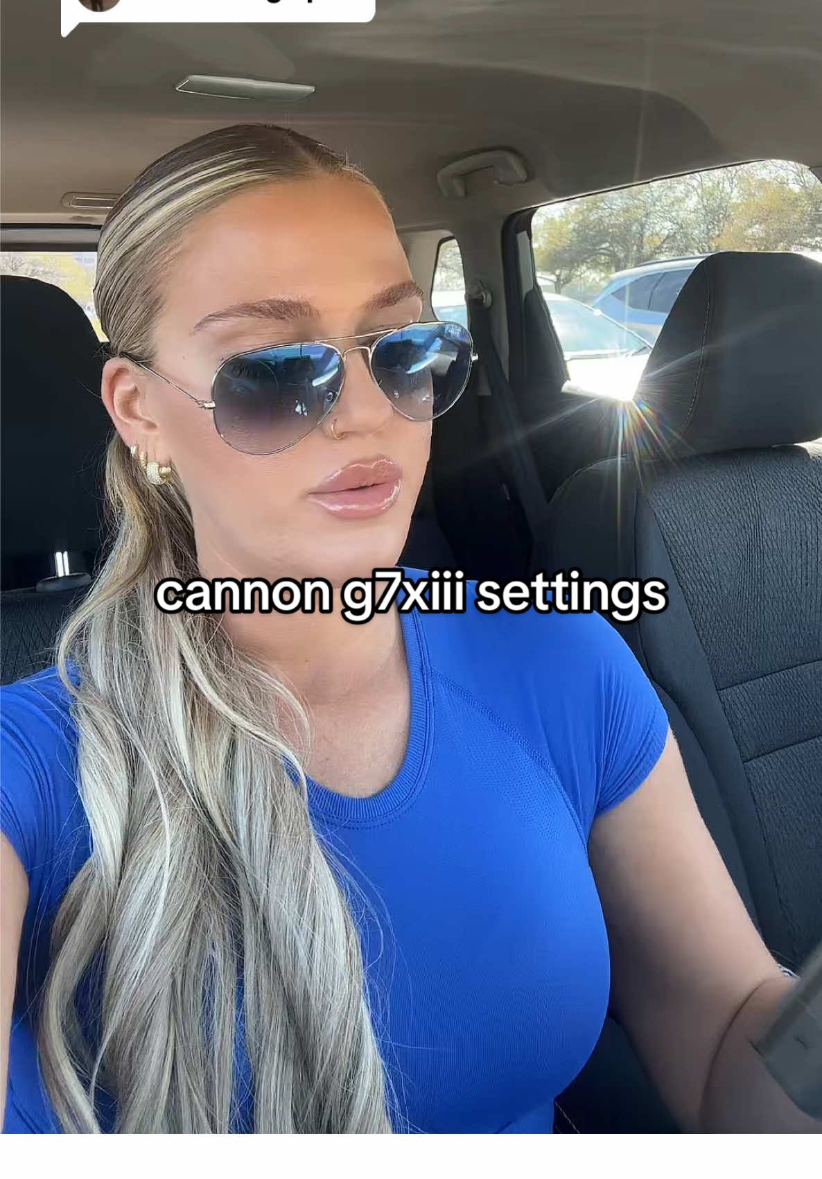 Replying to @cami settings on the cannon g7xiii  #womeninsports #MLB #cannong7x #cannon 