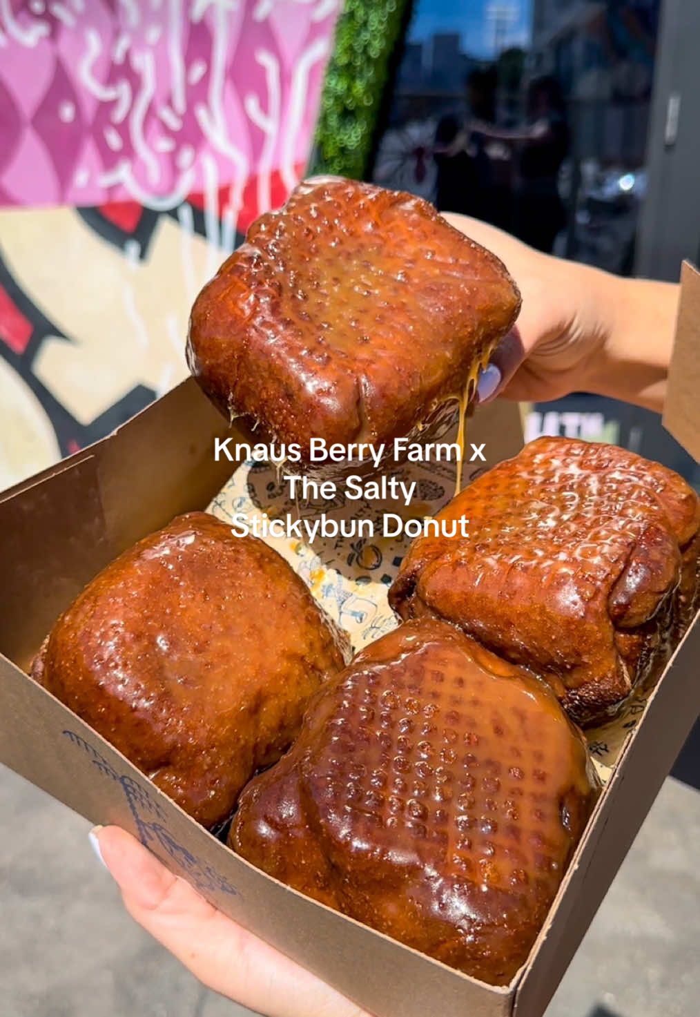 The Salty Donut is bringing back a true classic—the Knaus Berry Farm Sticky Bun Donut! This fan-favorite first debuted six years ago as The Salty Donut’s very first collaboration, and now it’s making a highly anticipated return. 🍩 Knaus Berry Farm x The Salty Sticky Bun Donut A Knaus Berry Farm sticky bun wrapped in @thesaltydonut  signature 24-hour brioche, brushed with cinnamon sugar, and dipped in a rich salted caramel glaze 📆 This donut is available starting Thursday to @The Salty Donut rewards members and Friday-Sunday to Miami guests at Wynwood, Coconut Grove, & South Miami The Salty Donut locations  Tag someone that would love this and tell them Ivie put you on! #iviethefoodie #knausberryfarm #thesaltydonut #miamifood #miamifoodie #miamidesserts