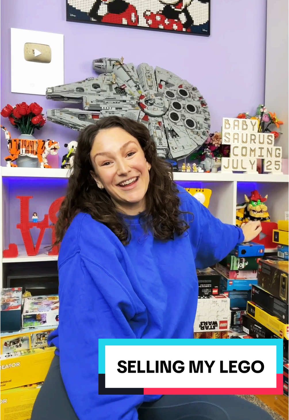 come buy my LEGO!! see you this Friday (Feb 28th) at 7pm ET on Whatnot for my auction! make sure to get your $15 in-app credit (in bio) 🤭🥳 #WhatnotPartner #ad #LEGO @Whatnot 