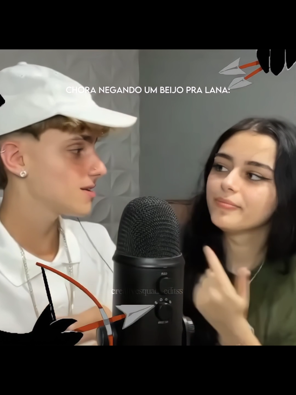 KKKKKKKKKKKK TADINHA DA LANA, ELA ESPERANDO O CHORAPROARCO DAR UM BEIJINHO NELA, MALDADE ISSO CHORA 😞 | @choraproarco @Lana Luíse | #choraproarcoreal #chora #pro #arco #real #choraproarcominecraft #Minecraft #bedwars #minecraftbedwars #batalha #rima #batalhaderima #lana #luise #lanaluise #fyp #foryou #edit 