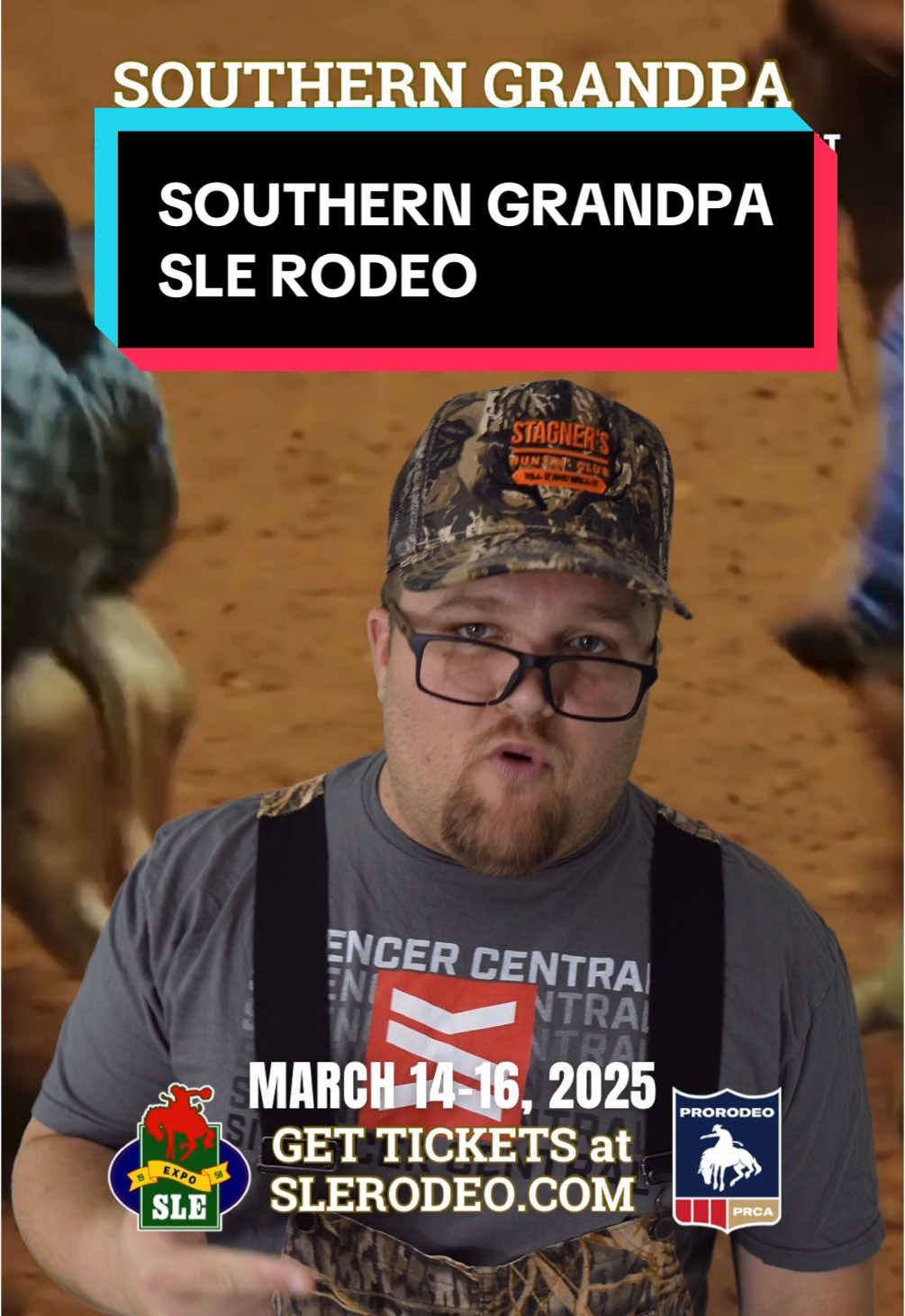 Southern Grandpa might do a little bullridin’ at SLE Rodeo @PRCA ProRodeo @Liz 