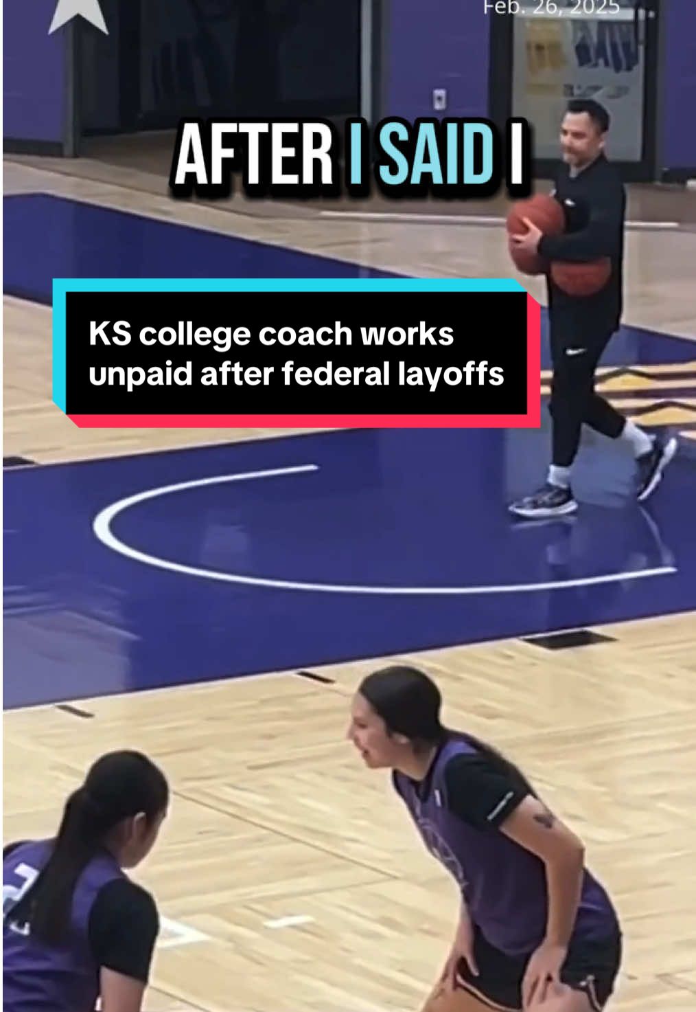 Since taking the reins in 2021, coach Adam Strom has built the women’s basketball team at Haskell Indian Nations University from the ground up.  That is, until he and about 40 of his colleagues — about 25% of the school’s workforce — were fired on Valentine’s Day as part of Trump’s federal layoffs.  But he refuses to stop coaching — even if it means not being paid. Read more at the link in our bio, or KansasCity.com. #Kansas #federallayoffs #Haskell #womensbasketball