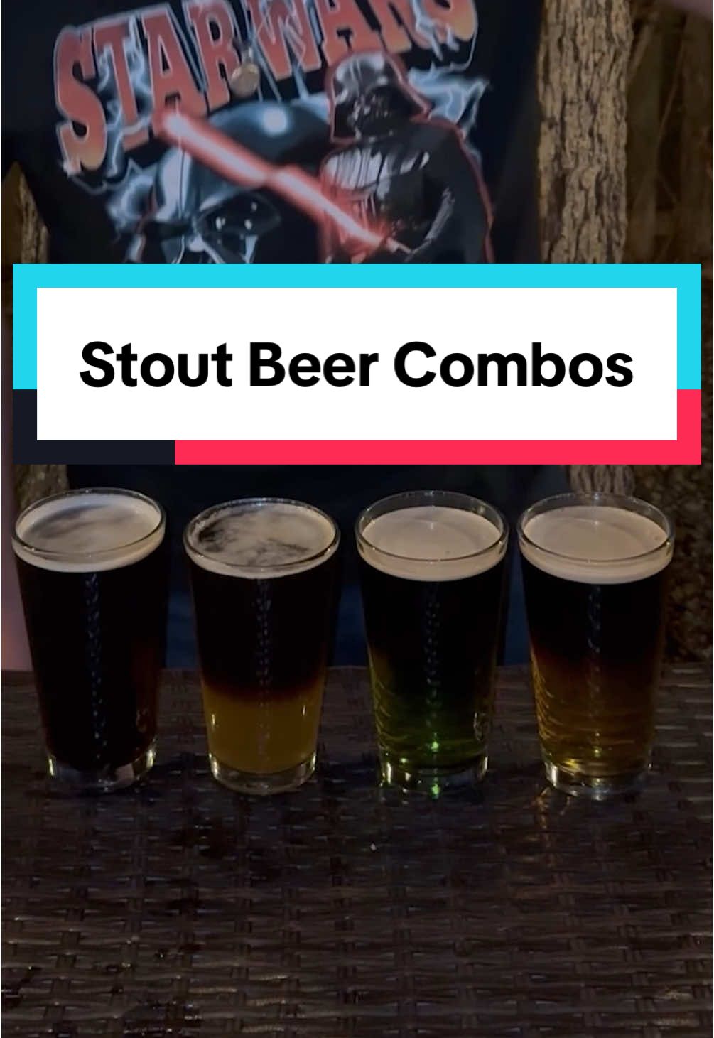 Stout Beer Combos! Cheers Bro! #guinness #drinktok #cocktails #fyp 