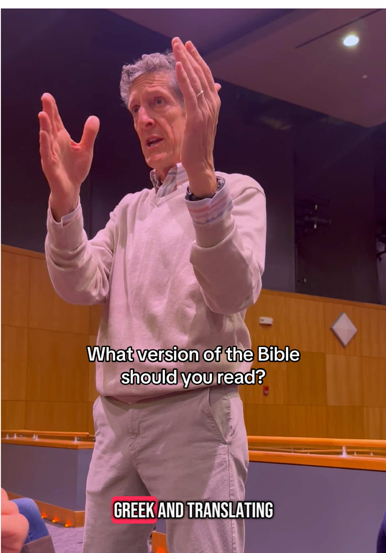 I refer to a few translations but I like ESV, what about you 📖🫶🏼#cliffeknechtle #christiantiktok #bible #givemeananswer #faithcommunity @Stuart Knechtle 