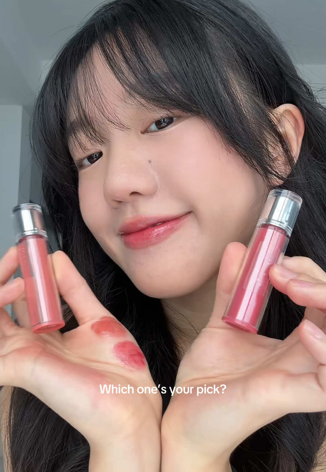 Help me pick🥺new dewy lippie from @espoir_official_us 🫶🏻 #kbeauty #koreanmakeup #espoir #liptint #liptint #fyp #liptintswatches #creatorsearchinsights 