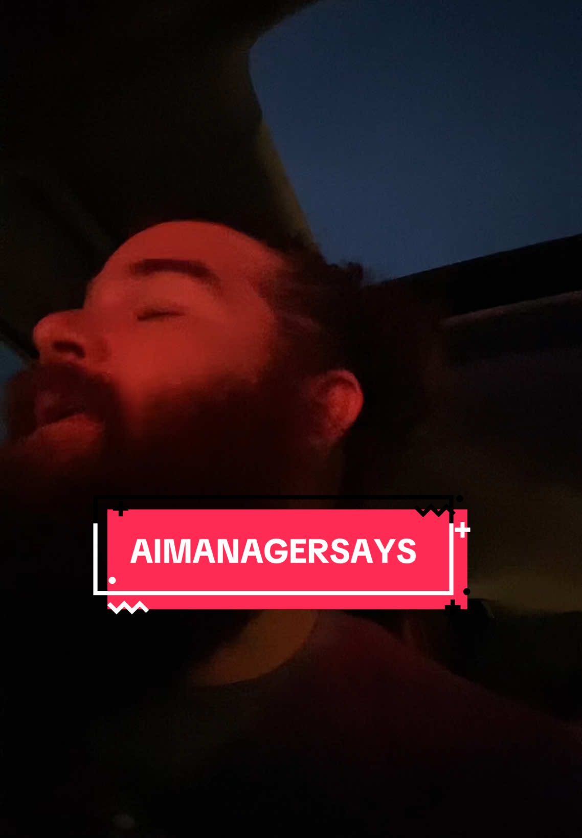 #AImanagersays… sorry. The day got away from me. I’ll do it when I get home.