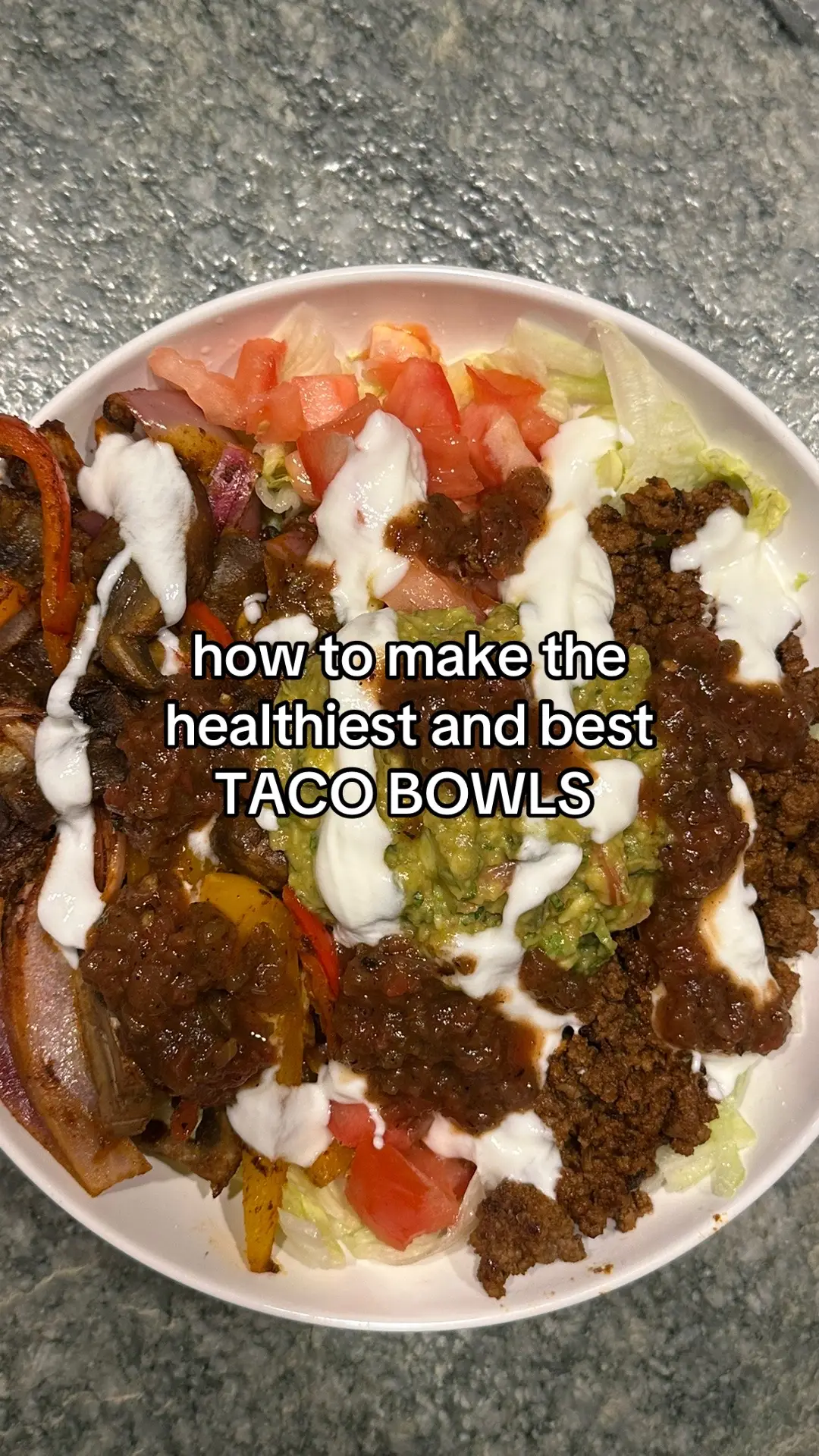 so delicious, easy and HEALTHY #healthydinner #healthydinnerideas #tacobowls #healthymexicanfood #wholefoodsrecipe #nutrition #EasyRecipe #healthyrecipe #cleaneating @Siete Foods 