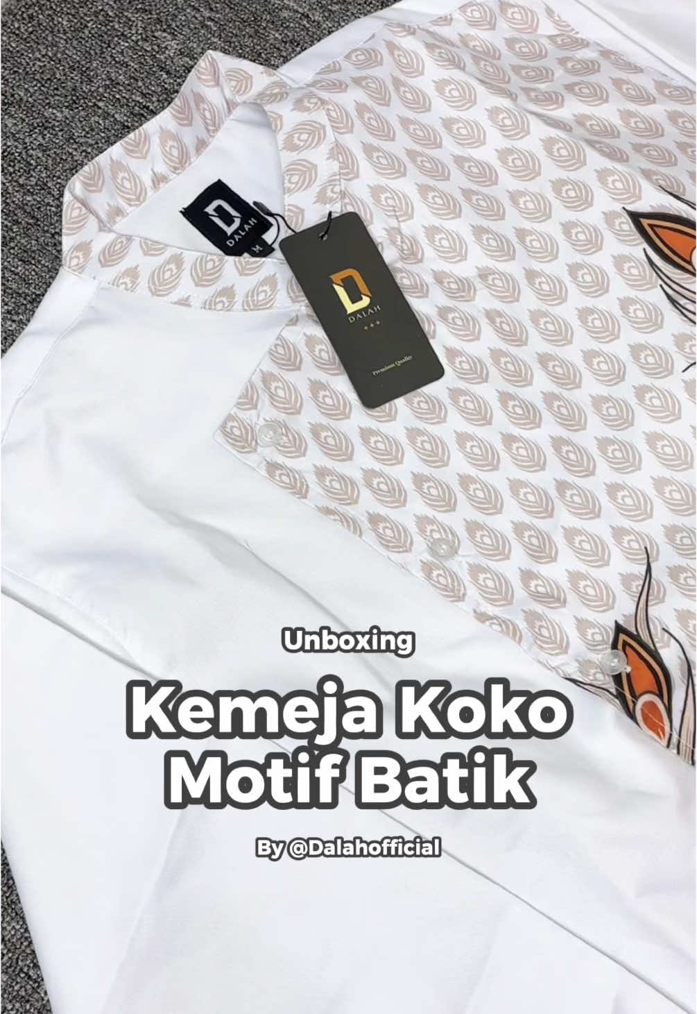 Rekomendasi koko motif batik unik by@DALAH_OFFICIAL ✨ Co koko disini @Bangdan  #stylefashion #kokopria #kokolebaran #kemejakoko #rekomendasioutfitcowok #gajiansale 