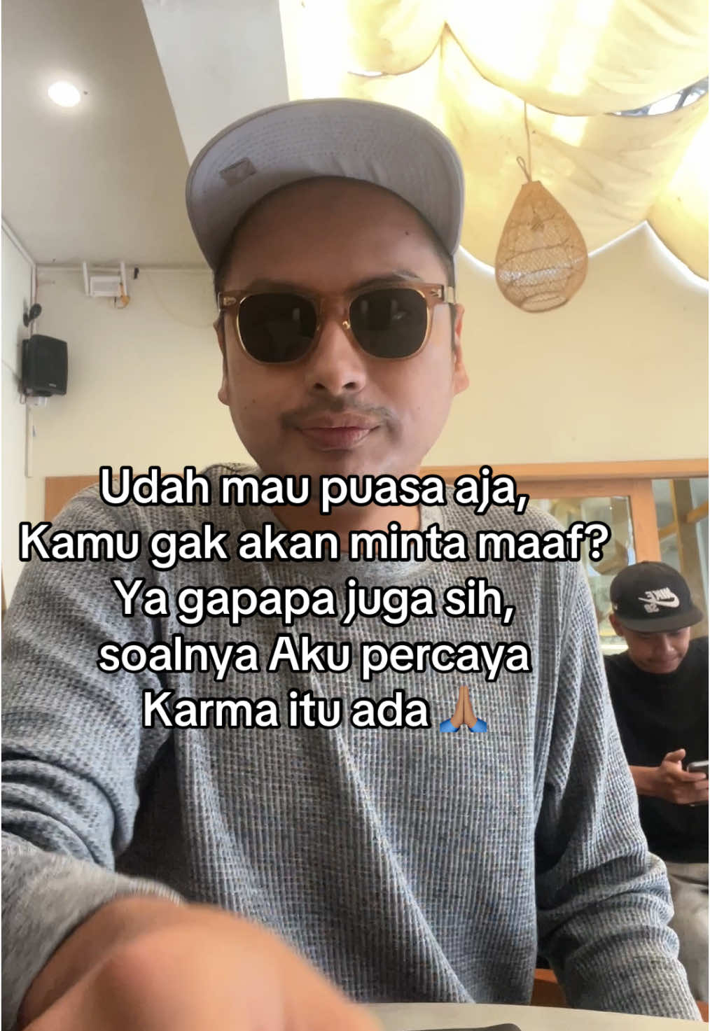 Mari Kita liat aja gimana semesta memperlakukan Kamu 🙏🏽