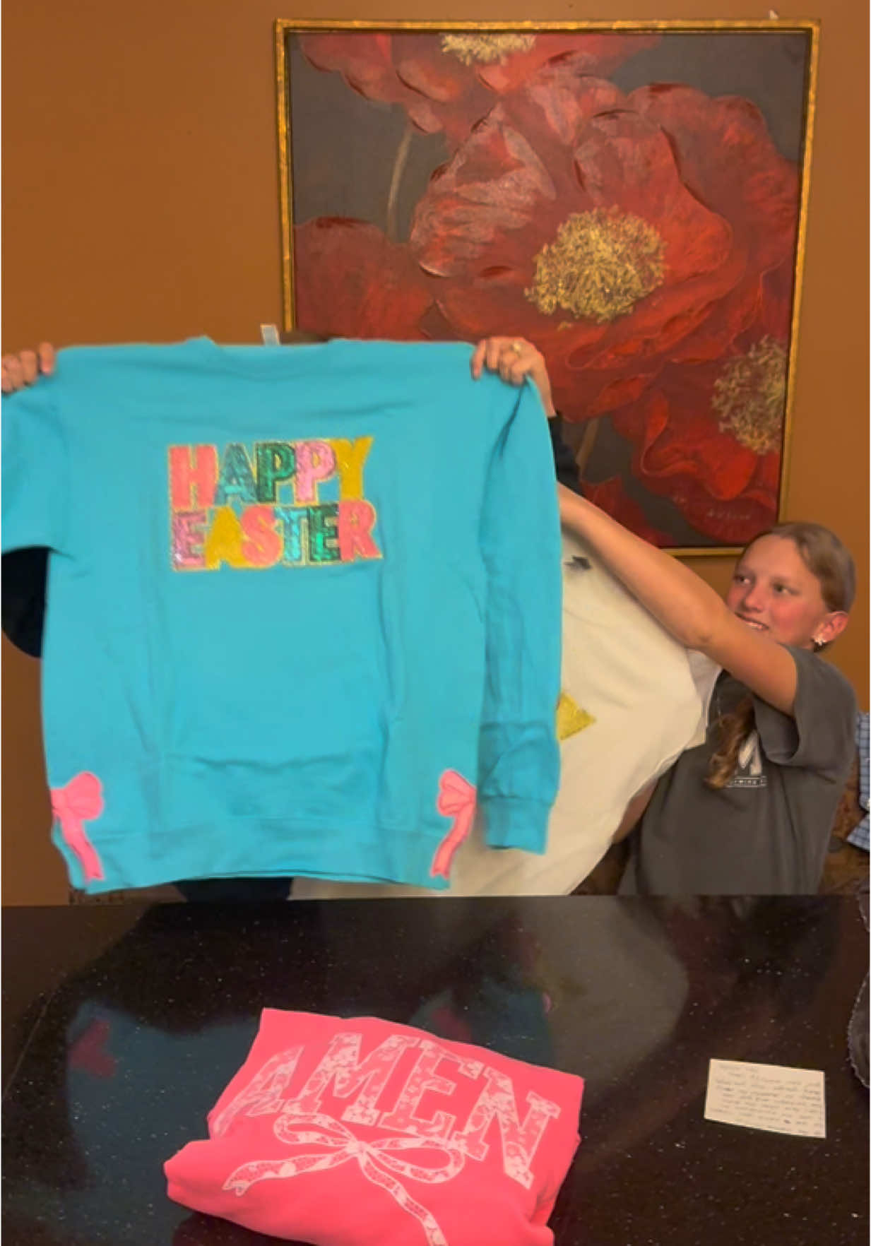 The absolute cutest sweatshirts!!! Thank you so much @NicoleTom !!! Y’all check her out!!!❤️❤️❤️ #fyp #foryou #foryoupage #viral #blowthisup #garnerfarms #Lifestyle #farmers #family #agriculture #mamagarner 