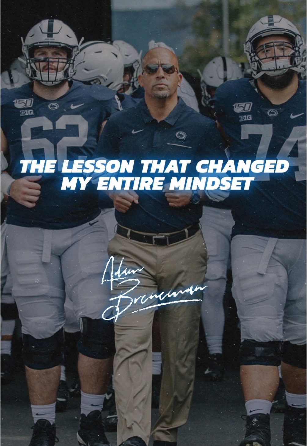 Here’s the biggest lesson I learned from Coach James Franklin at Penn State — and it changed my mindset forever. #jamesfranklin #pennstatefootball 