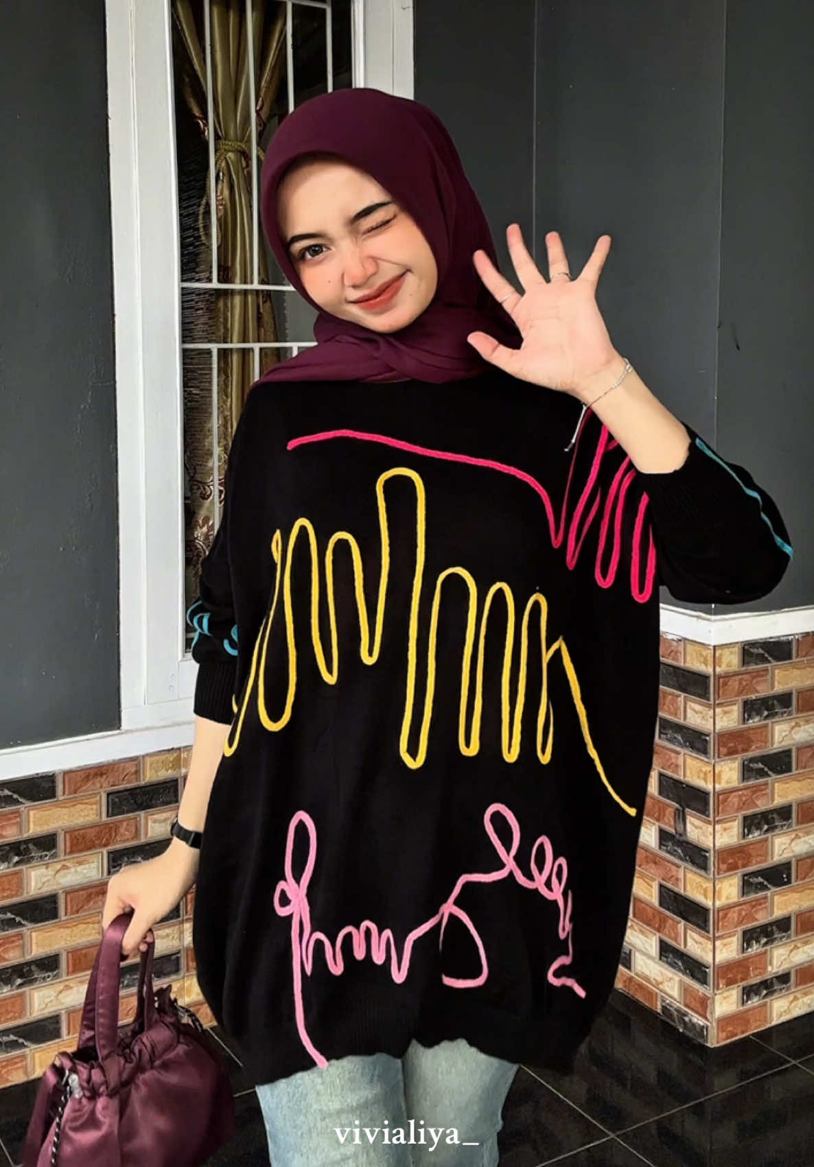 @Ilikethishop  #rajut #rajutknit #knitpremium #ootdhijab 