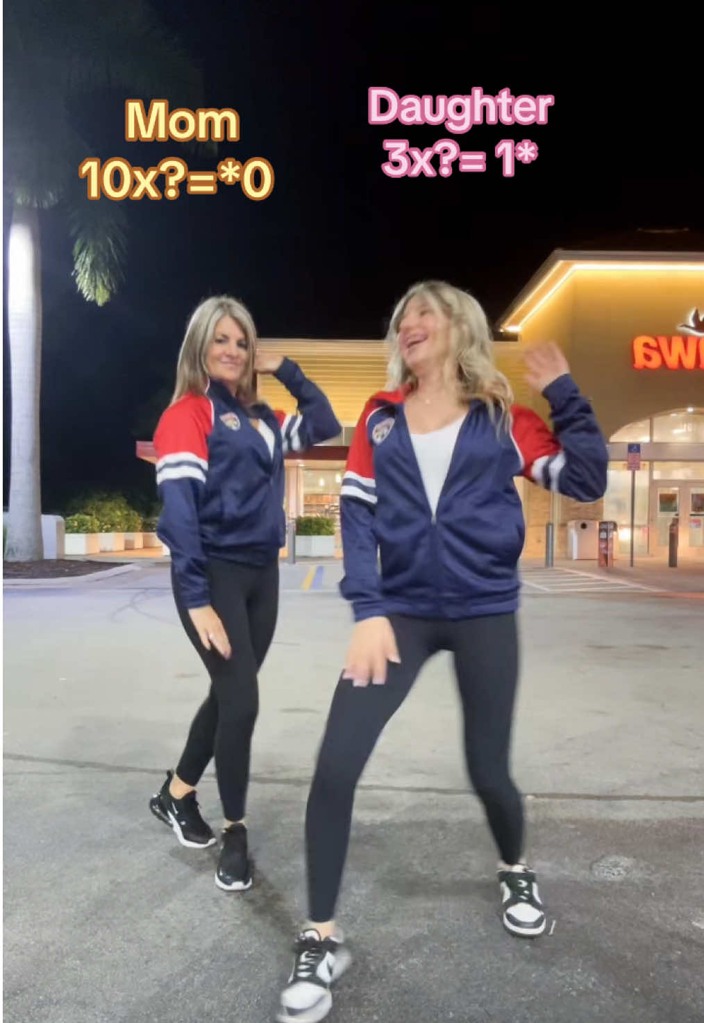 Twinin  #silly #energy  #wawa #age #guess #girlmath #fun #happy #dance #fyp #momdaughter #duo #coffee #panthers #seasonticket #foryoupage @Wawa 