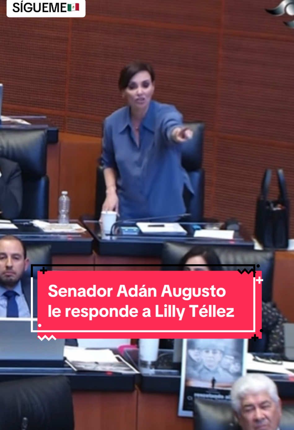 Senador Adán Augusto le responde a Lilly Téllez (26/febrero/2025) 