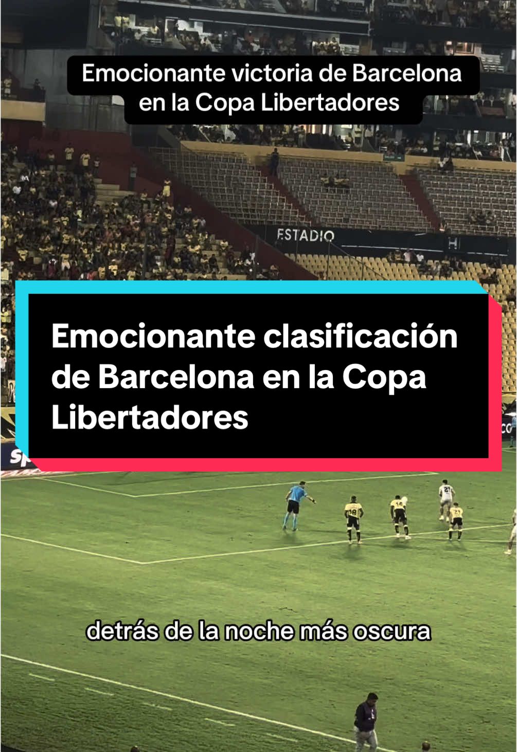 PT: Un expulsado a los 10 minutos + un penal errado + un penal en contra. Aún así, Barcelona empató y clasificó en la Copa Libertadores  #barcelonasc #copalibertadores #ecuador #corinthians 