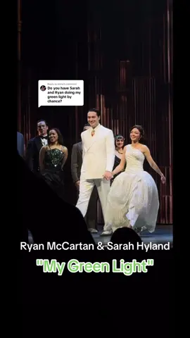 Replying to @elena  the day has come divas  #bwaygatsby #thegreatgatsby #ryanmccartan #sarahhyland 