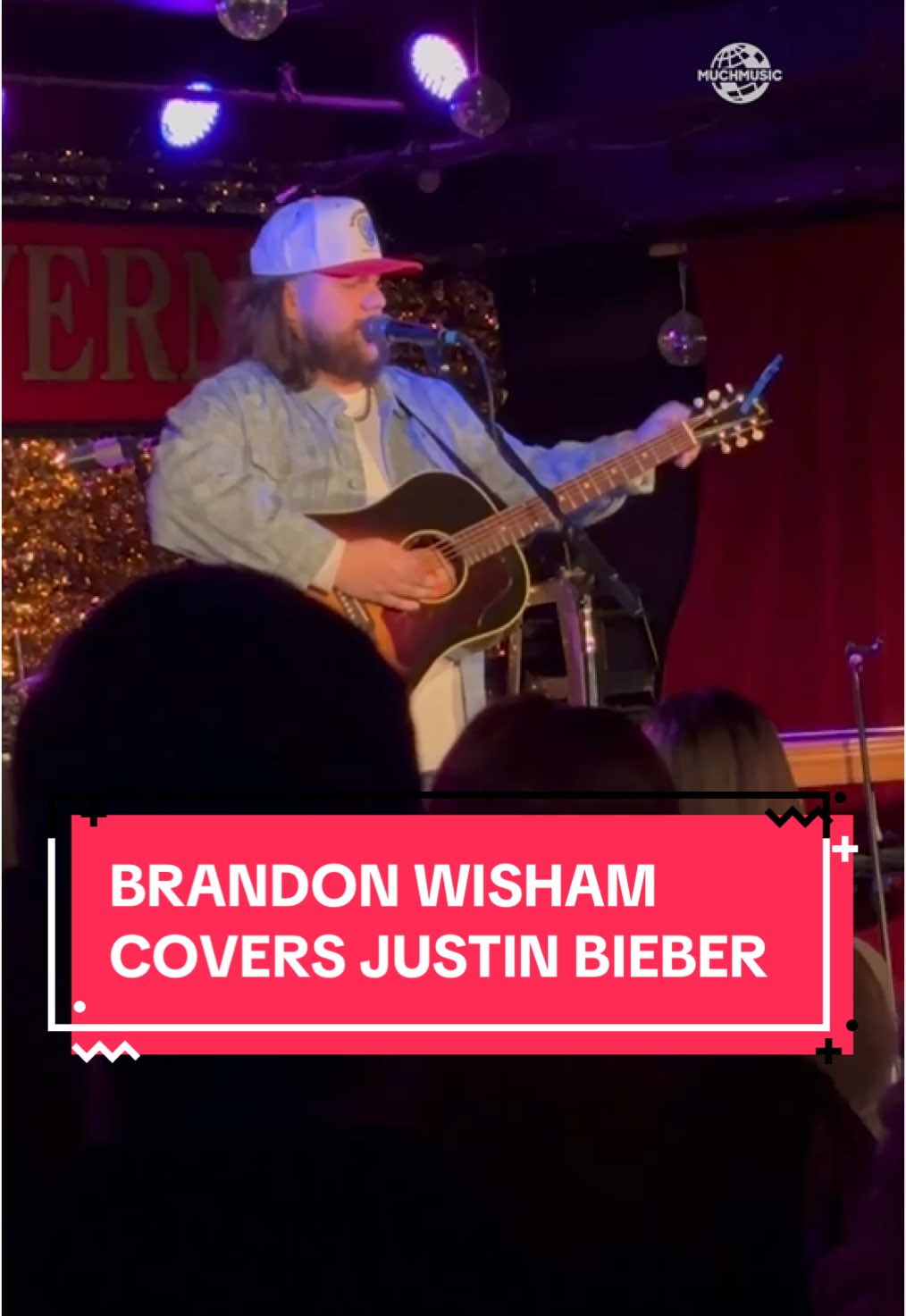 Brandon Wisham at Whiskey Jam in Toronto tonight! Who ISN’T a JB fan fr?!😌✨