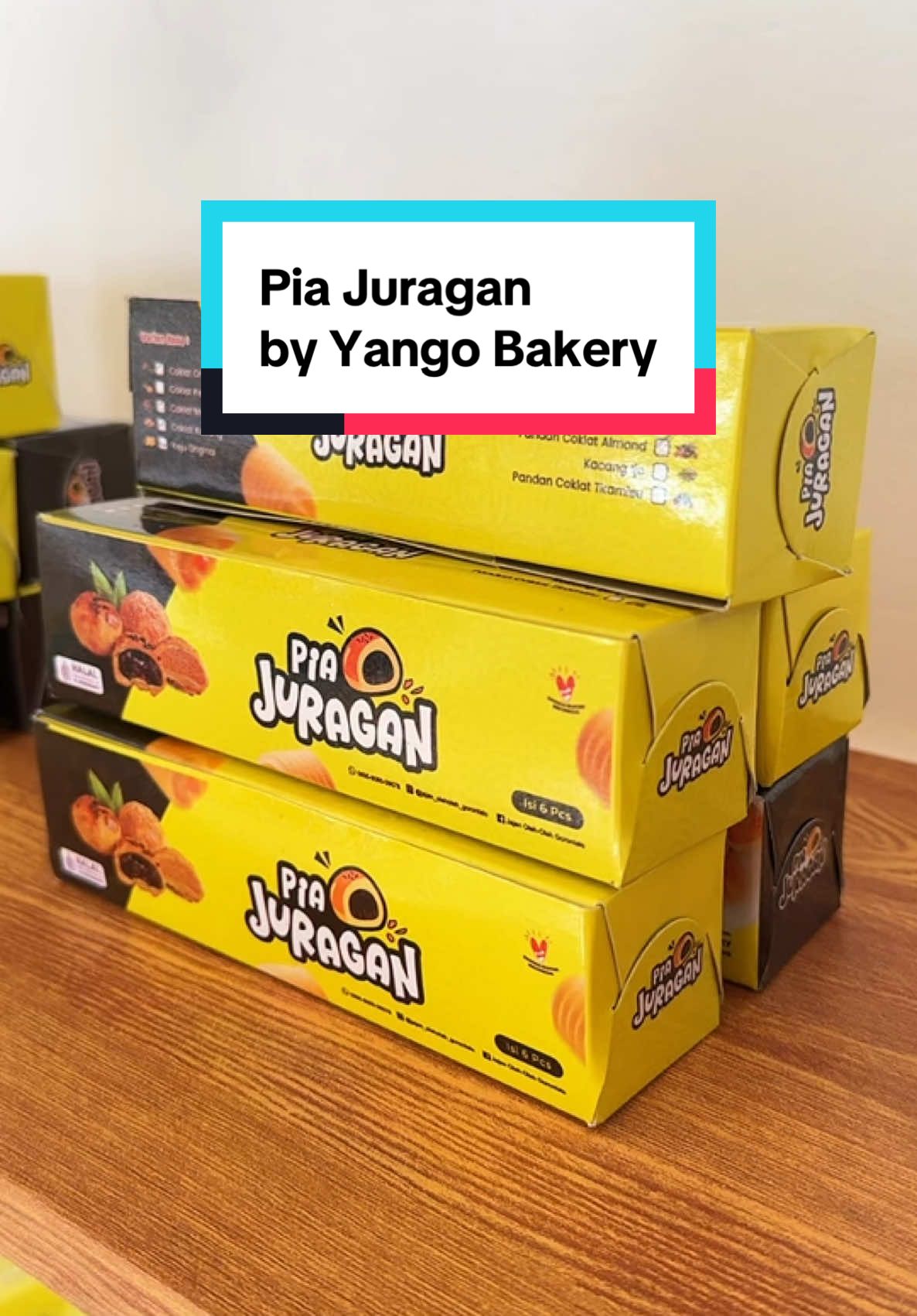 Pia Juragan by Yango Bakery @yango 91 Skrang so buka 5 outlet baru, jadi so lebe dekat lagi kalo mo suka jajan pia dan lainnya. Alamat : Jajan 01: jl. Prof Dr. Aloe Saboe, Kelurahan Dembe 2,Kecamatan Kota Utara Samping Mesjid Al istigfar / 50 meter samping kanan Lapak Susanti Pink Jajan 02: jl. Hos Cokroaminoto, Kelurahan Heledulaa Selatan/ Depan Toko Kimora / samping kiri kanto IMI gorontalo. Jajan 03: jl. Prof Doktor H.B Jassin Limba U.2 Depan Diler Mobil DFSK / depan Lab Maxima. Jajan 04: jl. Mayor Dullah, Kel. Talumolo / 100 Meter Sebelum  kantor Bea Cukai Gorontalo Jajan 05: jl. Ahmad A. Wahab, Desa Luhu, kecamatan Telaga / Samping Kanan Pertamina Luhu Telaga. Info Pemesanan : 0821-9172-1637 #pia #piayango #yangobakery #piajuragan #oleholeh  #oleholehkhasgorontalo #piacoklat #pialumer #keripikgoroho #bilibidu #snack #makanankhasgorontalo #kuliner #kulinergorontalo #gorontalo #gorontalofyp #ellaarsyad #fyp #fypシ゚ 