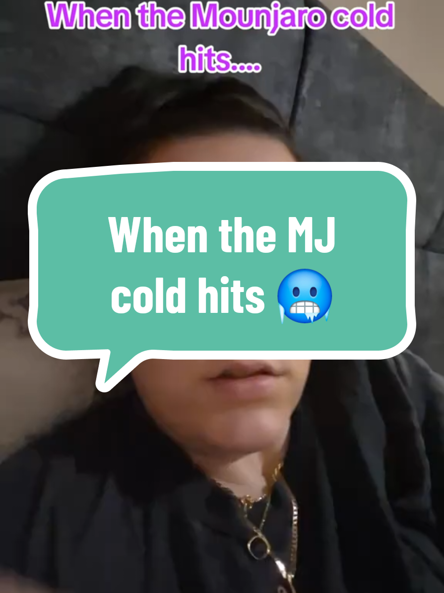 When the Mounjaro cold hits, its no joke!  Frozen to the bone 😂 #mounjarocold #mounjaro #fyp #freezing 