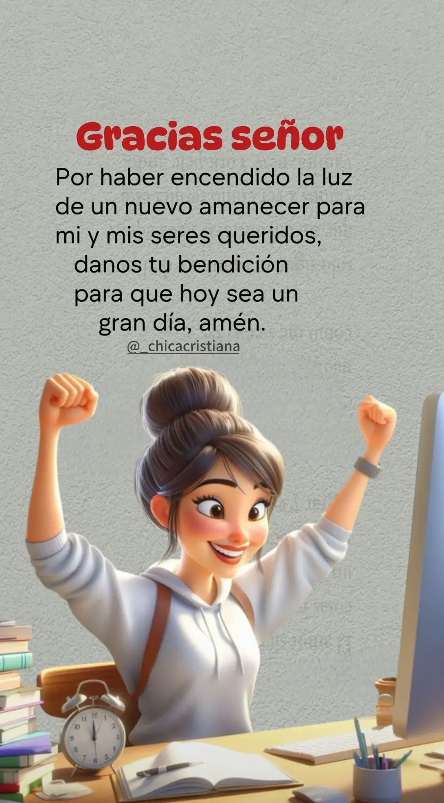 Agradeciendo nuevo día  #frasesdeldia #reflexiones  #bendiciones🙏❤️ #buenosdias 