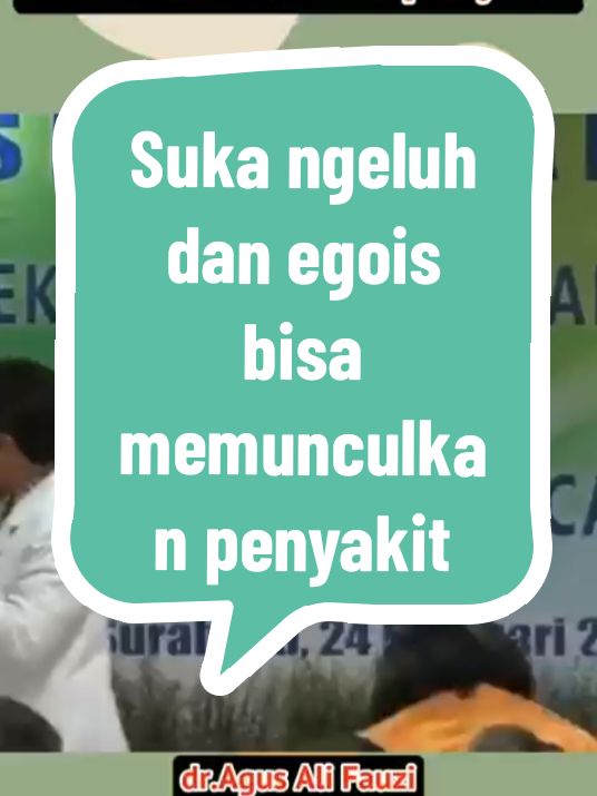 Suka ngeluh dan egois bisa memunculkan penyakit#sukangeluh #mengeluh #egois #dragusalifauzi #inspirasisehat #inspiration #penyakit 