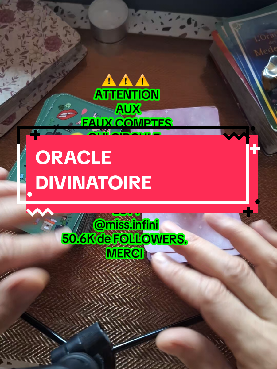 #MANIFESTATION #ORACLE #ORACLEDIVINATOIRE 