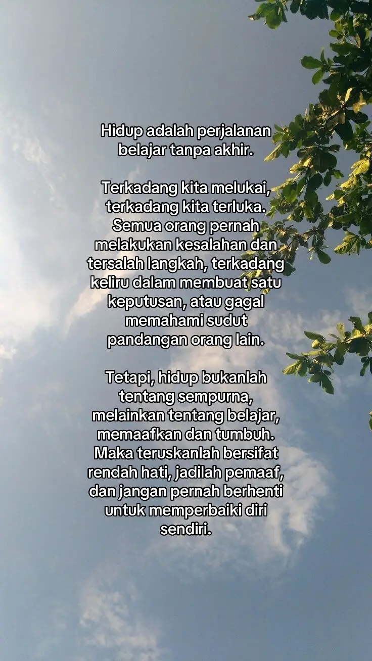 jangan terlalu melihat dan salahkan orang lain. diri sendiri juga banyak silap kenapa tak sedar #muhasabahdiri #fypage 