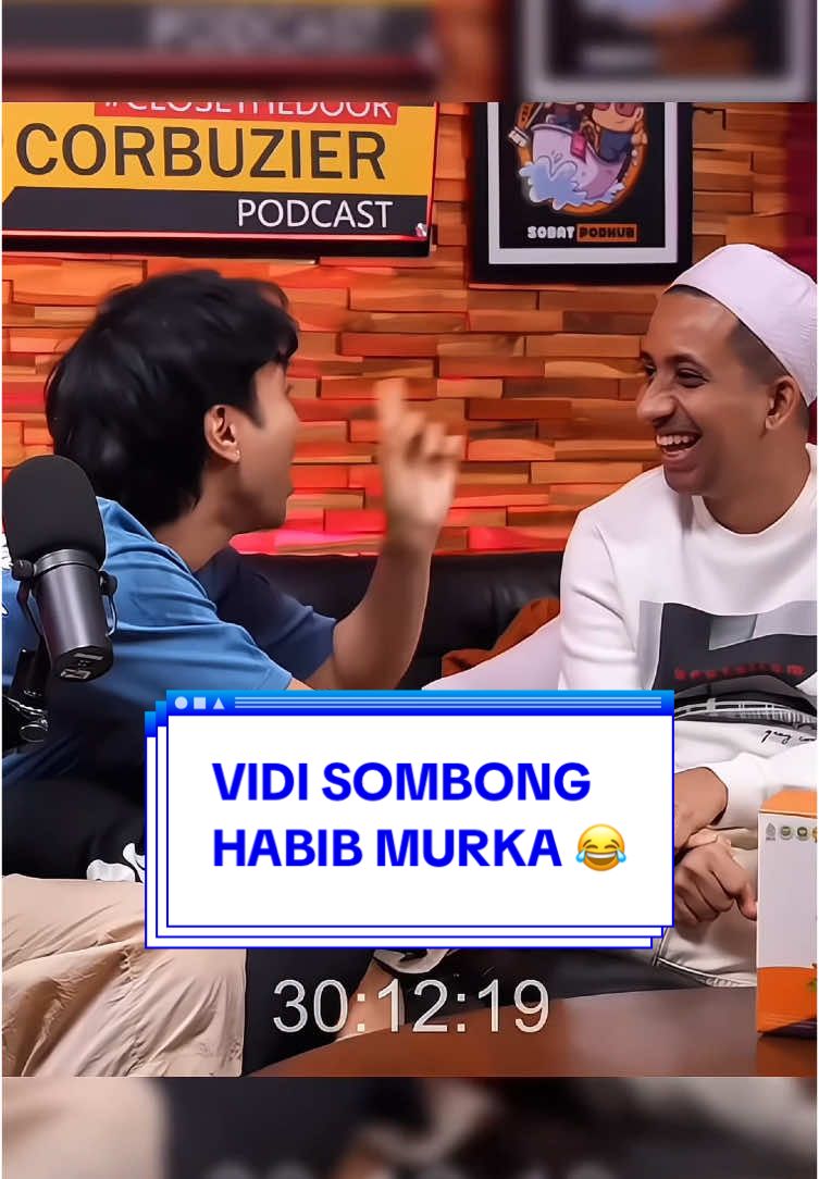 Vidi kena semprot (lagi) sama Habib Jafar karena hal ini 😂😭🤦🏻‍♂️ Full Video di YT = Deddy Corbuzier #habibjafar #vidialdiano #deddycorbuzier #borisbokir #podhub #podcastclips #podcasts 