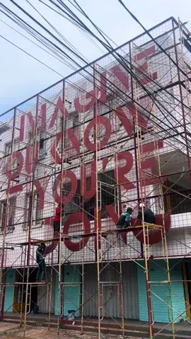 ON PROSES huruf plat besi 📍Manyar Kertoarjo