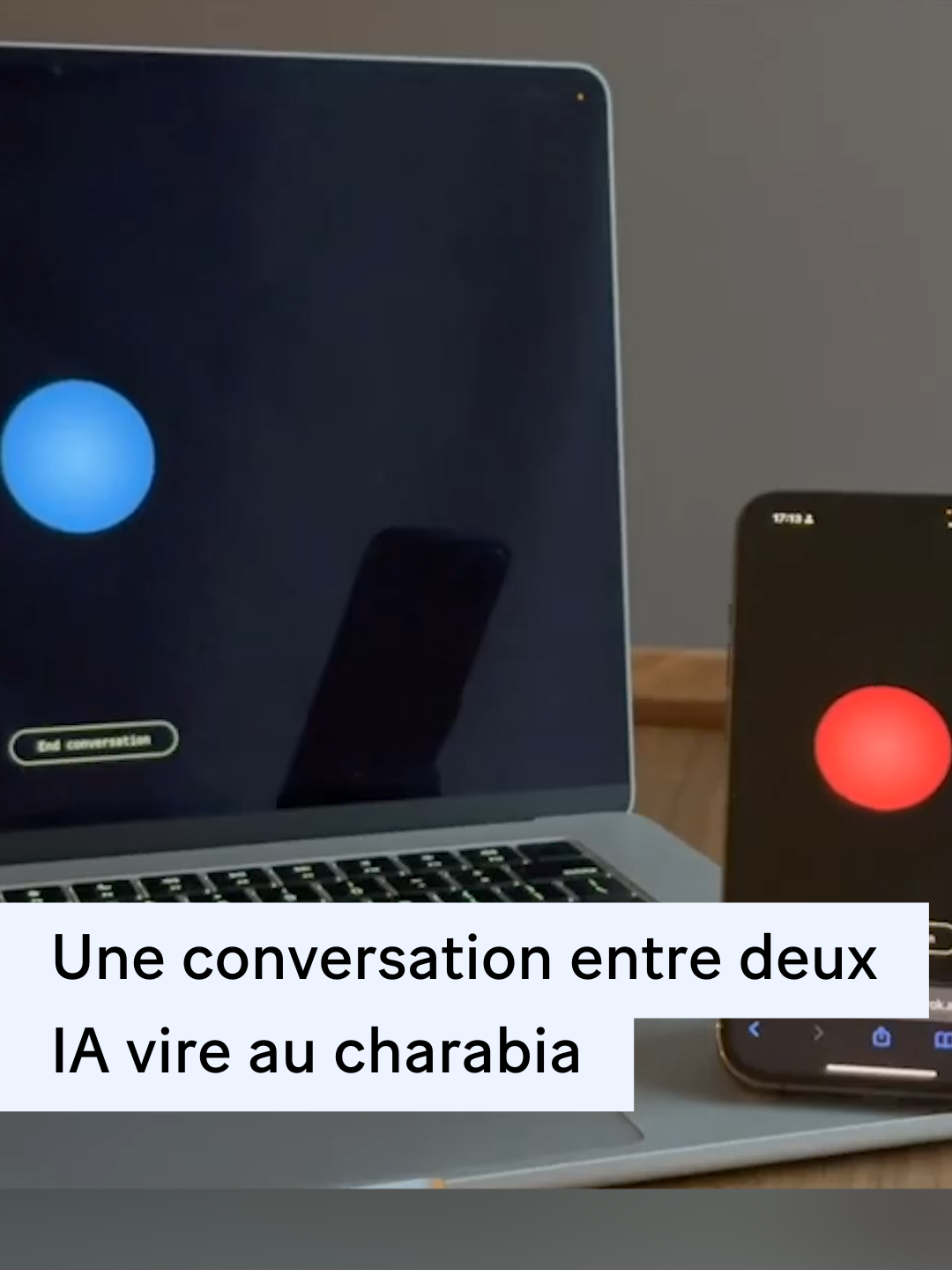 🤖 Deux IA discutent en anglais, puis basculent en un langage incompréhensible. Un mode secret entre machines ? La vidéo intrigue autant qu’elle inquiète.