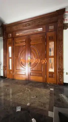 Bộ cửa đại gỗ lim 2 lớp ! Còn gì đẹp hơn #phuocdogo 