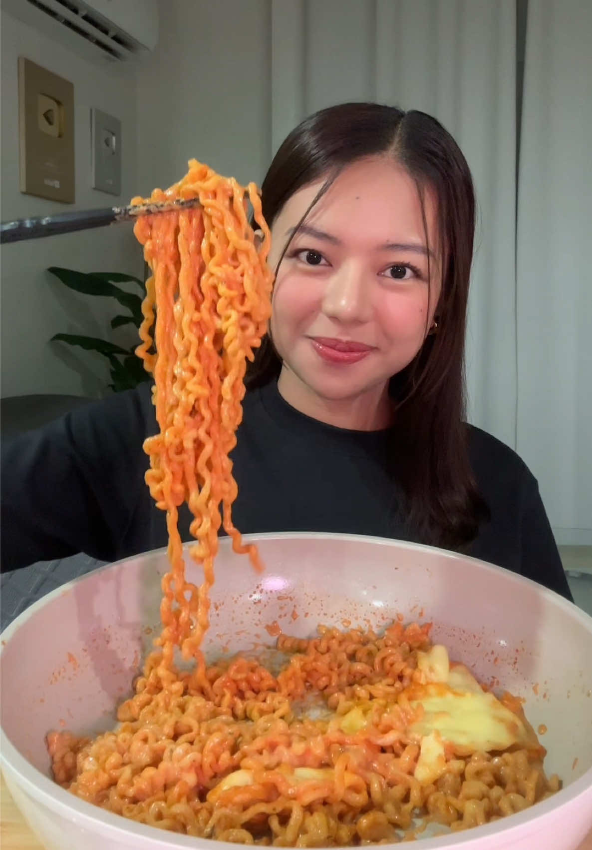 HotDak Stir-Fry Ramen 🤍 #noodles #spicynoodles #koreannoodles #food #cooking #mukbang #spicy 