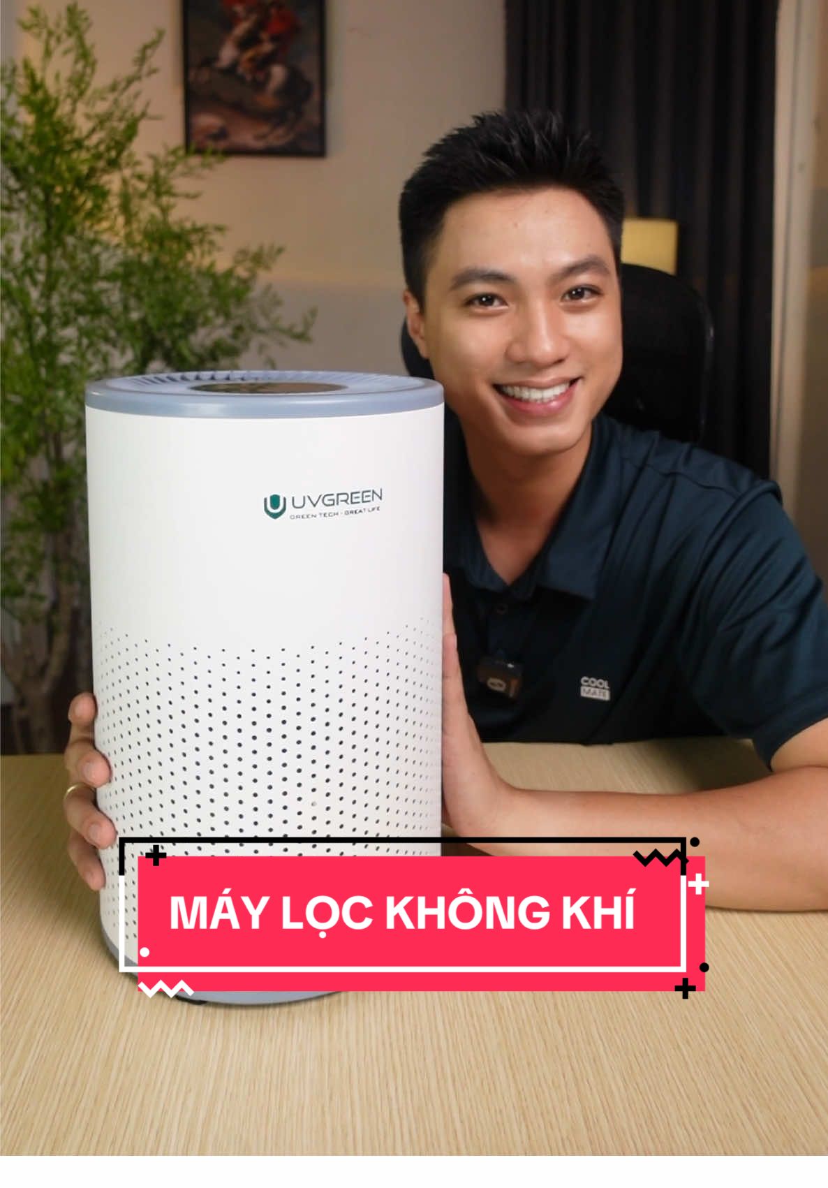 Máy lọc không khí UV GREEN có thật sự lọc không khí hiệu quả? #LearnOnTikTok #tonychung 