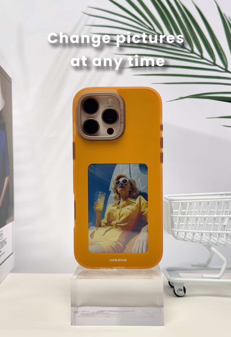 Warning: This Case Will Make You Obsessed With Your Phone Again ⏳ #reinkcase #reinkstone #phonecase #iphonecase #photoframe #fyp