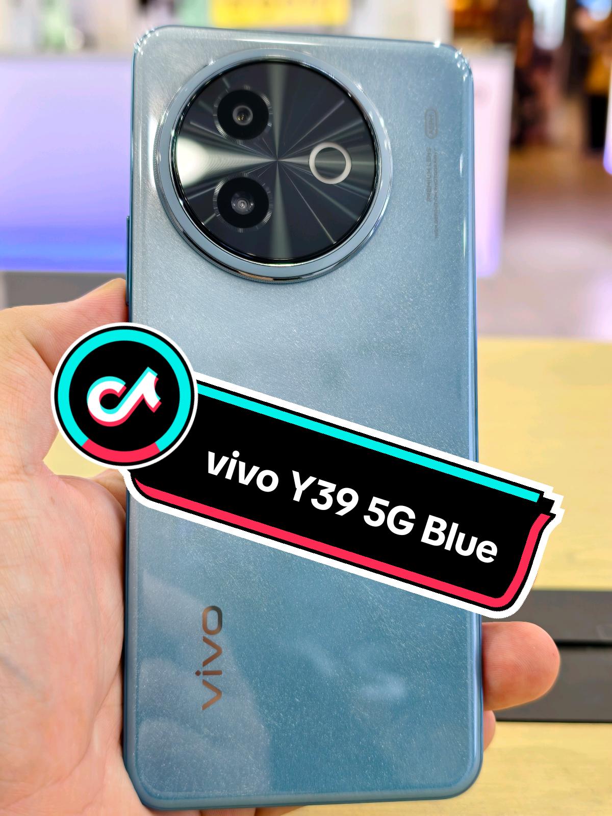 vivo Y39 5G Blue Unboxing 400% Audio Booster🔈+ 6500mAh Largest Battery🔋 #vivoy39 #vivoy #vivomalaysia #vivomidvalleykl #midvalley #livehighlights #trends #tiktok #live 