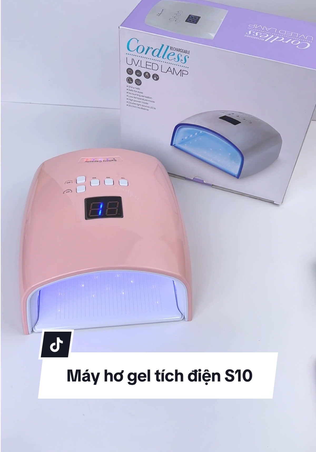 Không cần dây điện rườm rà, quá tiện và rẻ với một chiếc Máy hơ gel tích điện S10 nha chị em😍 #donailgiagoc #nailart #naildesigns #nailtech #xuhuongtiktok #banhangtiktok #LearnOnTikTok 