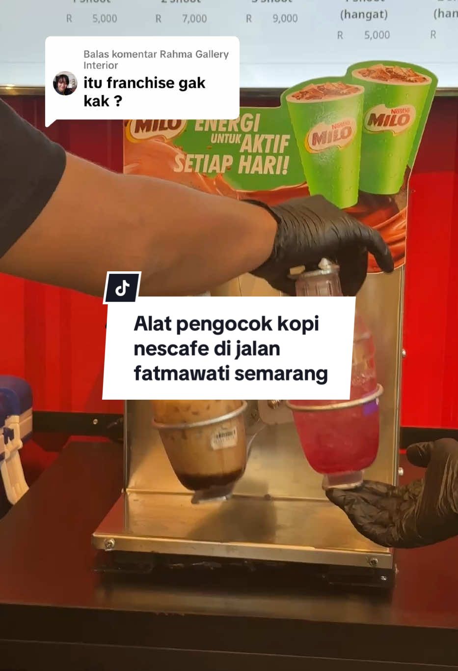 Membalas @Rahma Gallery Interior alat pengocok kopi dari nescafe fatmawati semarang! #nescafe #nescafeblendandbrew #kopinescafe #kopisemarang #coffeeshop #coffeeshopsemarang #kulinersemarang #kulinersemarangrecommended #fyp #tiktokimpact @NESCAFÉ Indonesia 