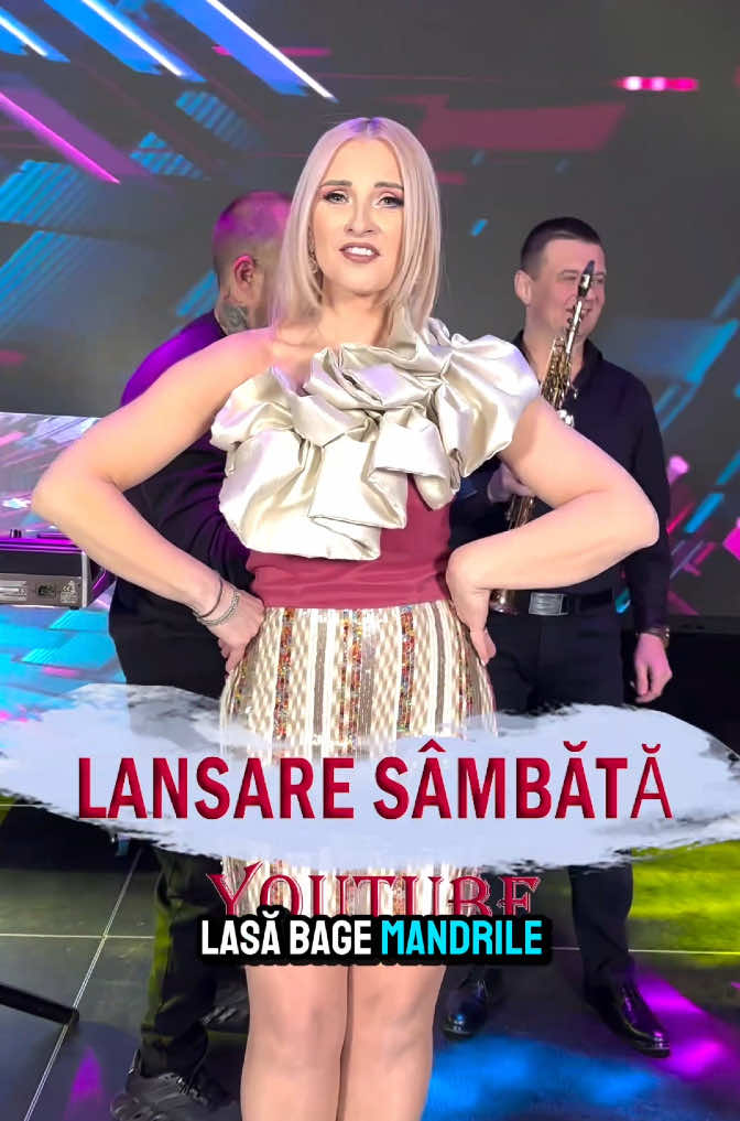 “Mandrile, mandrile uita-le” #LenaMiclaus lansează sâmbătă o melodie superbă ! #show #foryou #mandrile@Lena Miclaus @Răzvan Ruszuly 🪗 @Fero Music Production @Domeniile Streiului Mercurean 