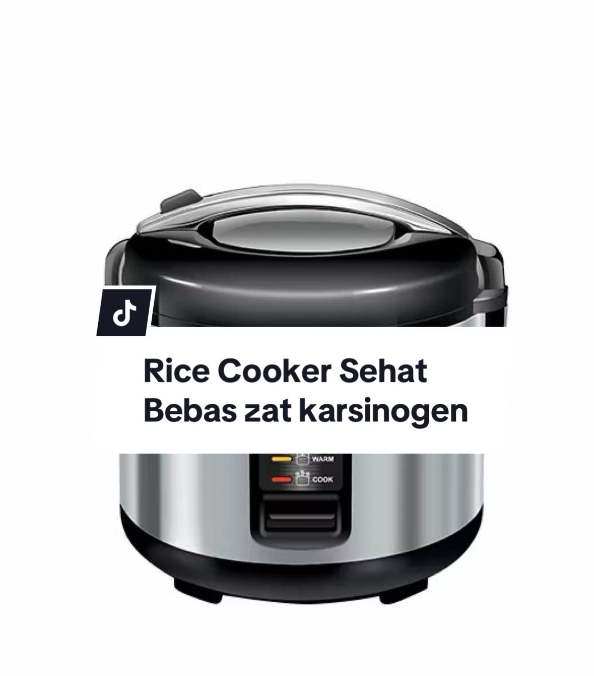 Stainless stell walaupun pricey tapi worth it yaa karna aman jangka panjang untuk kesehatan #fyp #ricecooker #ricecookerstainless #sanken #karsinogenik #antilengket #pancisehat 
