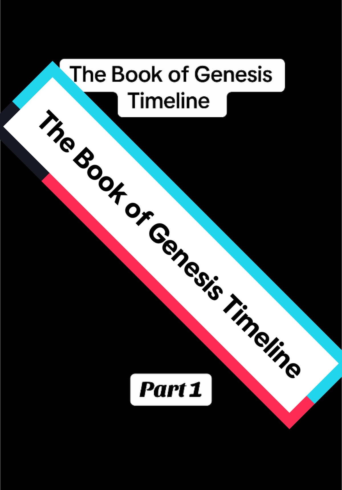 The Book of Genesis #Genesis #christiantiktok 